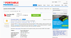 Desktop Screenshot of portablefreeware.com